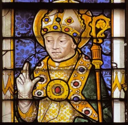 Fenster mit Darstellung des Heiligen Martin